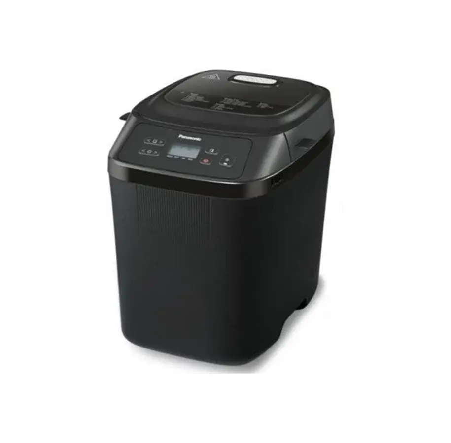 Svart Panasonic SD-PN100 brødmaskin med digital betjening
